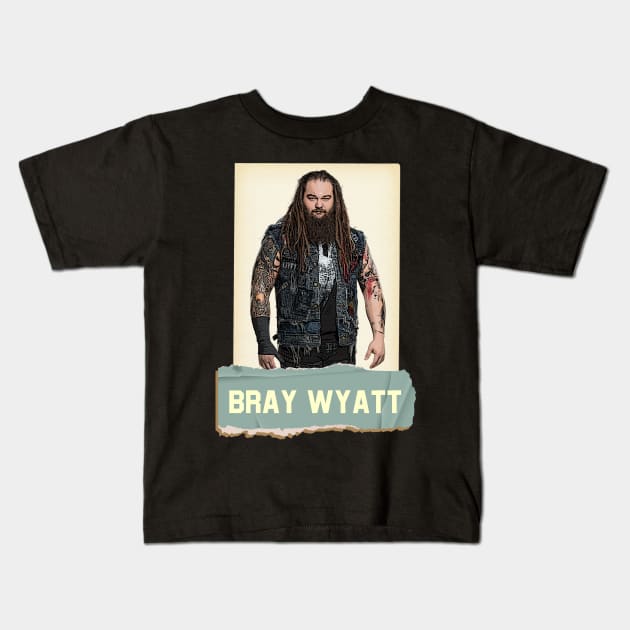 Bray Wyatt Kids T-Shirt by Balance Apparel